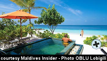 courtesy Maldives Insider - Oblu Select Lobigili Beachvilla Pool